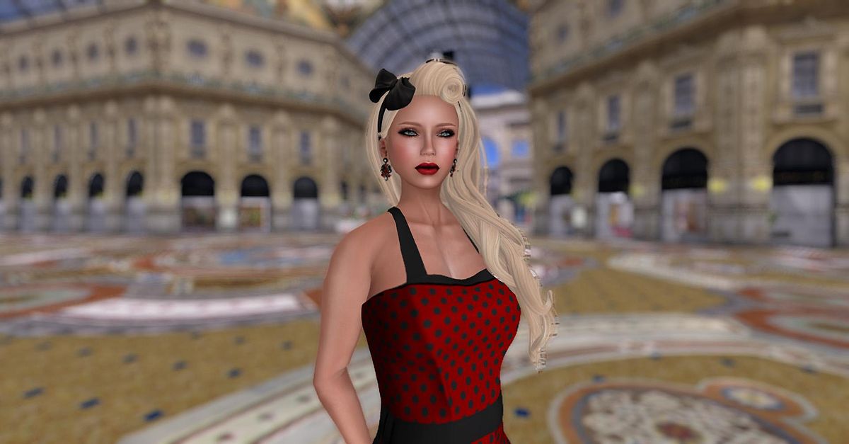 Gaming is not just a boy's world anymore, as games like Second Life have brought women into the fray in recent years ... photo by CC user HyacintheLuynes on wikimedia 