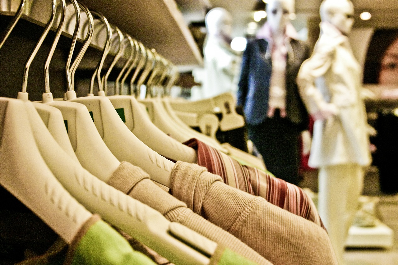 The future of clothes shopping looks nothing like the experience of years past ... photo by CC user markusspiske via pixabay