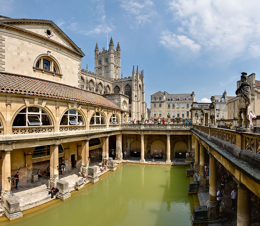 Bath is a good reason to Go to the UK This Winter ... photo by CC user Diliff on wikimedia commons